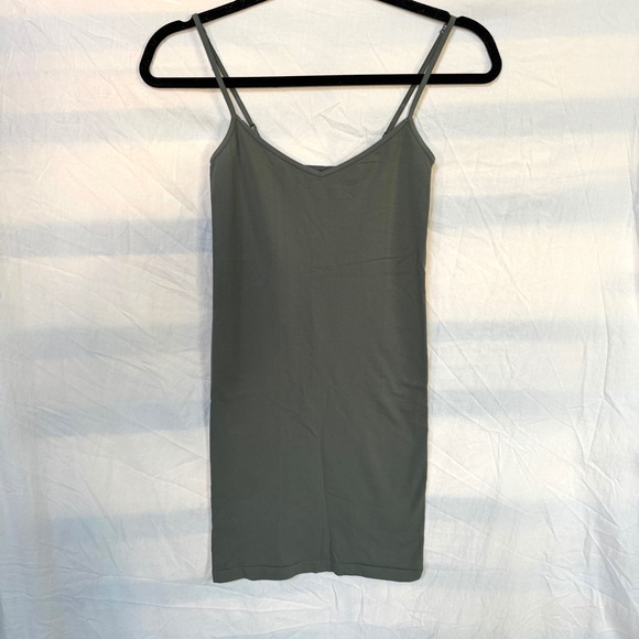 Free People Intimately Seamless Mini Slip Dress in Grey - XS/S - Picture 2 of 9